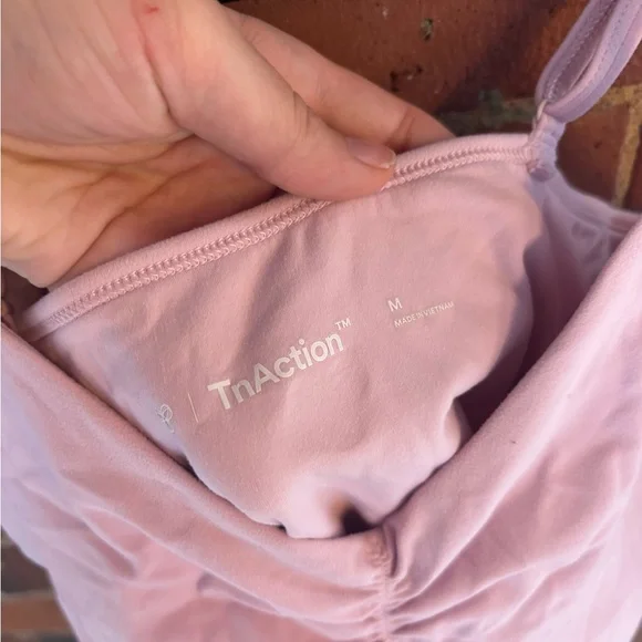 Aritzia TNA Butter Pointe Ballerina Leotard Light Pink - Picture 7 of 7